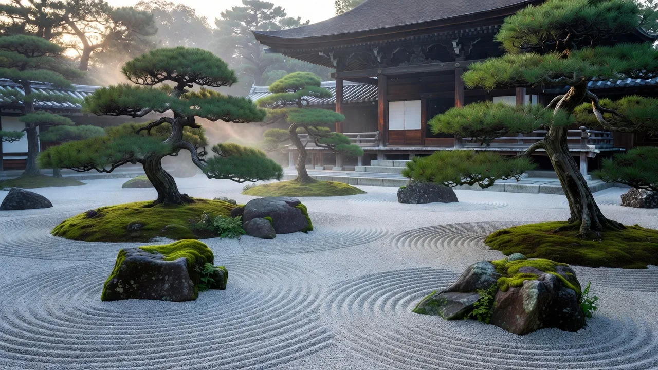 日本庭園のイメージ写真